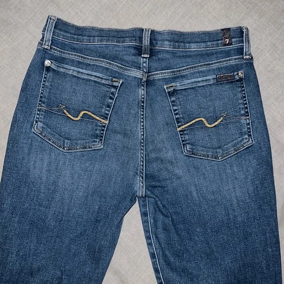7 for all mankind Josefina Darkwash denim - Picture 4 of 7